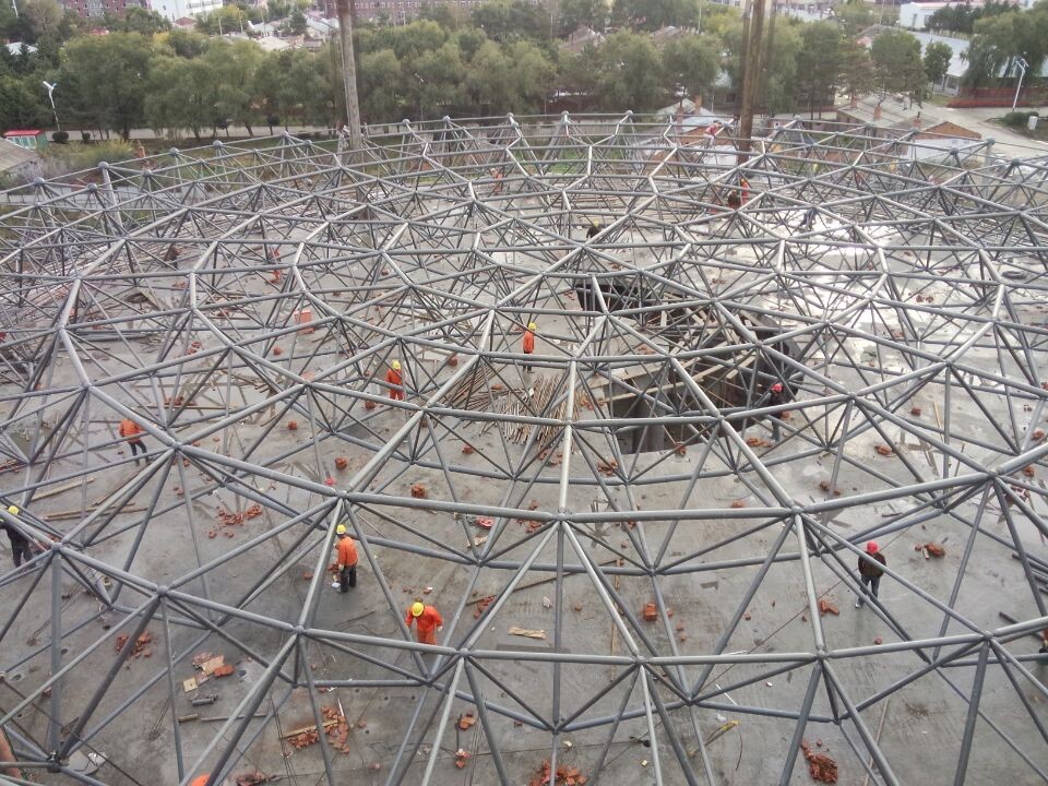 合作全民健身中心网架